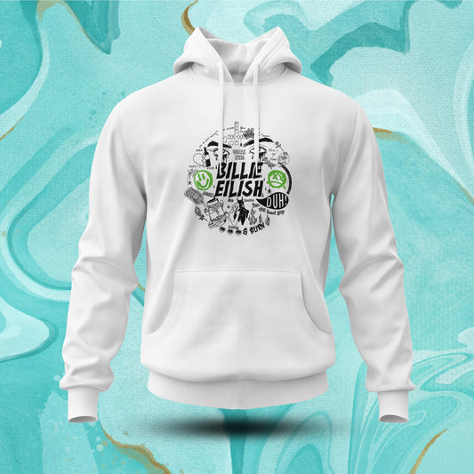 Billie Elish Art Hoodie