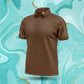 Coffee Brown Polo Tee