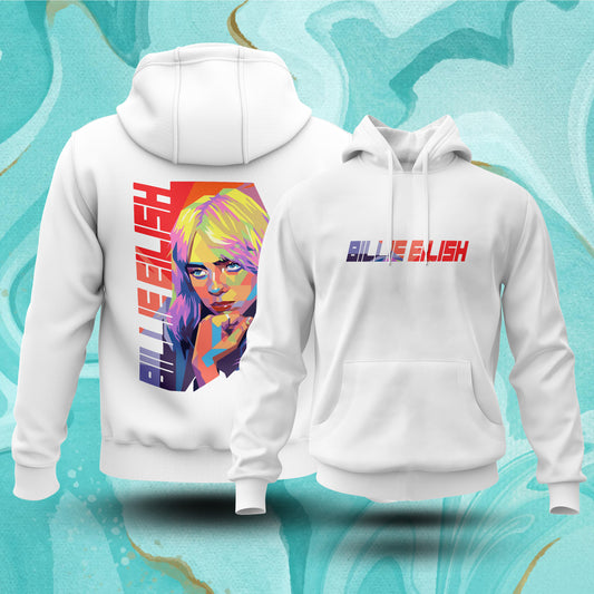 Billie Ellish Rainbow Hoodie