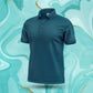 Zinc Blue Polo Tee