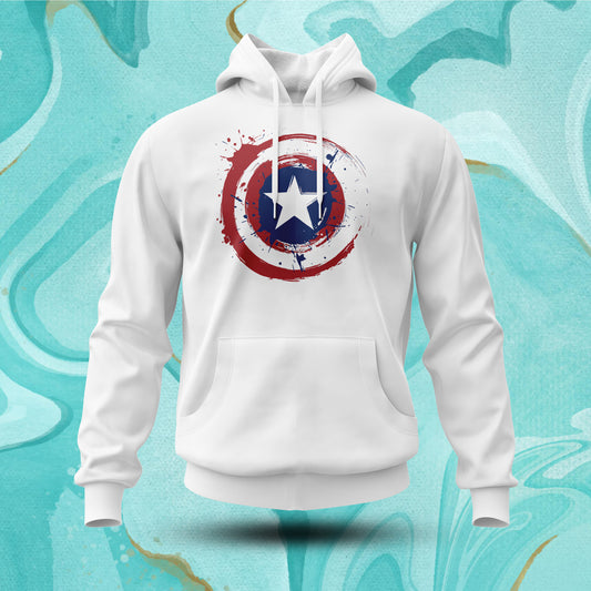 Captain America Hoodie Fatal Tees