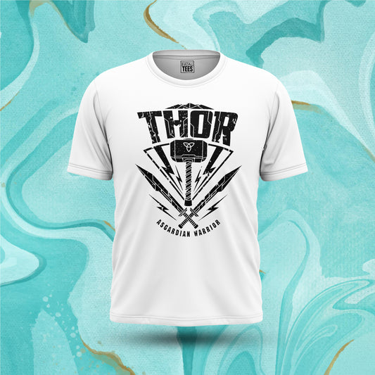 Warrior Thor (Black) Tee Fatal Tees